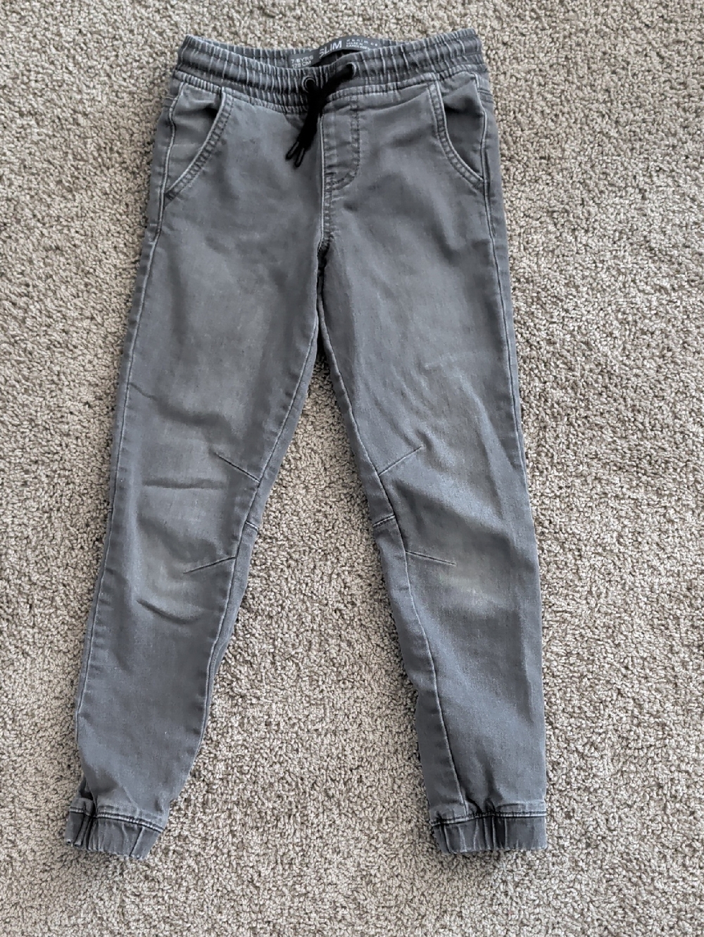 Primark Boy's Gray Jeans Size 7-8 Years